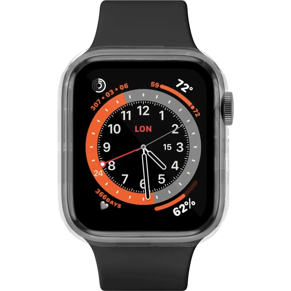 FIXED Pure ochranné pouzdro s temperovaným sklem Apple Watch 44mm čiré - Pouzdra - Obrázek 1F6N600301