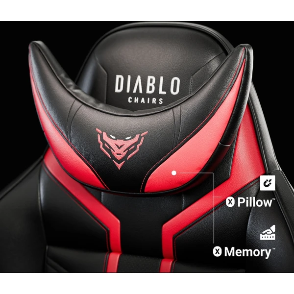 Diablo X-Ray 2.0 King Size herní židle černo-červená - Židle - Obrázek 1FCG000K01
