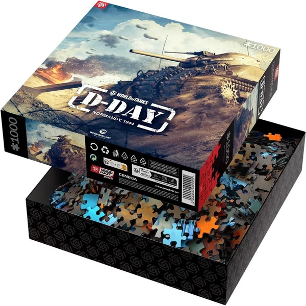 Puzzle World of Tanks: D-Day (1000) - Puzzle - Obrázek 1FYB000N01