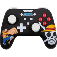 Drátový herní ovladač Konix pro Nintendo Switch a PC - One Piece černý - Herní ovladače