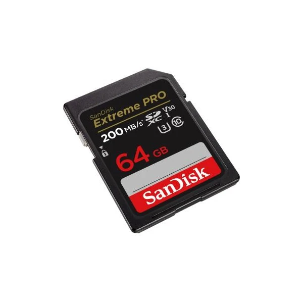 SanDisk Extreme PRO SDXC 64GB - Paměťové karty - Obrázek 1H9VF00101