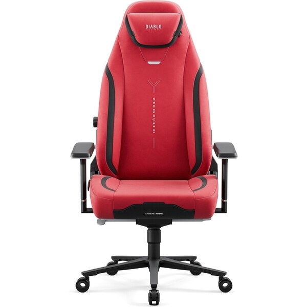 Diablo X.Eye Prime Normal Size herní židle červená Černá/červená károvaná
