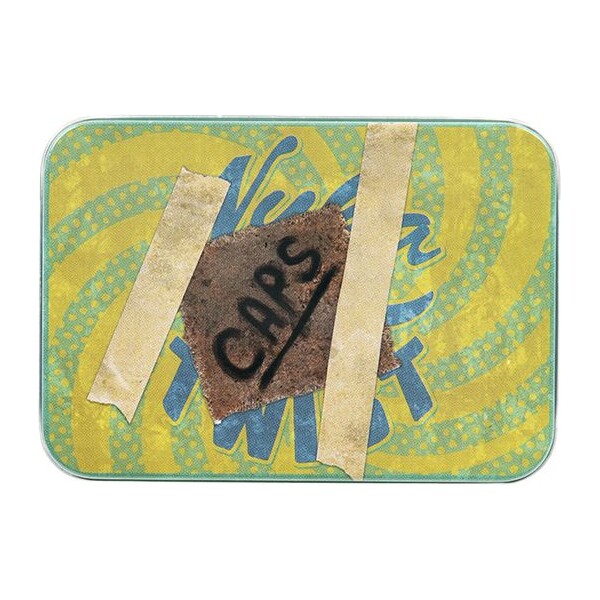 DEVplus Dekorace Fallout Bottle Caps - sběratelská plechovka  Vícebarevná