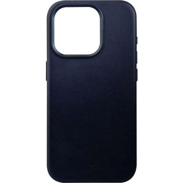 FIXED MagLeather kožený kryt s MagSafe Apple iPhone 15 Pro modrý - Pouzdra - Obrázek 1HZR100501