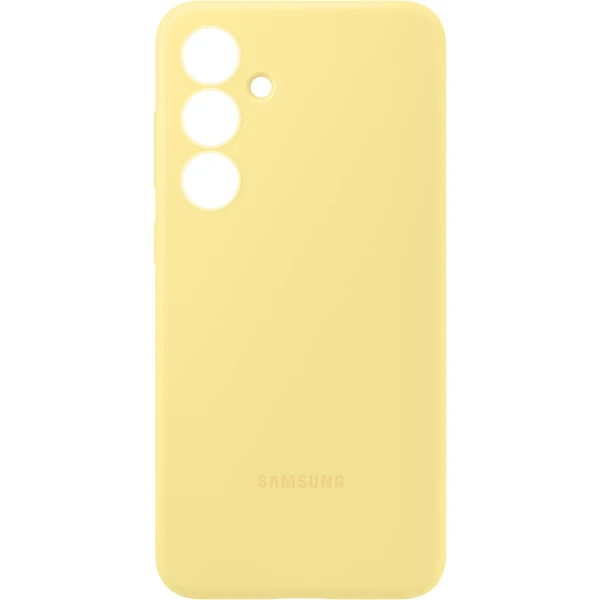 Samsung Silicone Case ochranný kryt Galaxy S24 FE žlutý - Pouzdra - Obrázek 1I78000K01