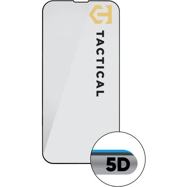 Tactical Glass Shield 5D sklo pro Apple iPhone 13/13 Pro/14/16e černé - Ochranné folie a skla - Obrázek 1IV5700301