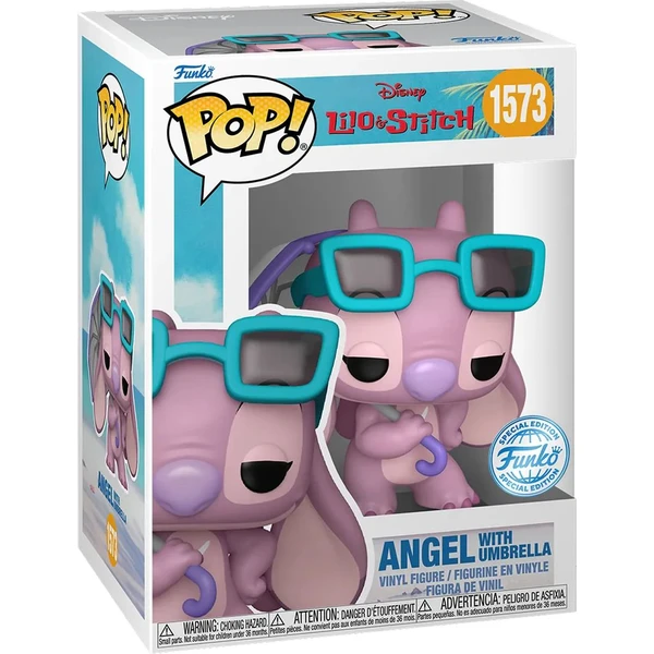 Funko POP! #1573 Disney: Lilo & Stitch - Angel w/ Umbrella - Funko POP! - Obrázek 1LCG000N01