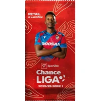 Fotbalové karty SportZoo Chance Liga 2025/26 - 1. série Retail balíček - Fotbalové karty