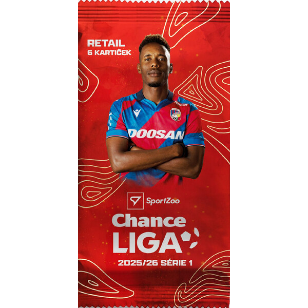 Fotbalové karty SportZoo Chance Liga 2025/26 - 1. série Retail balíček