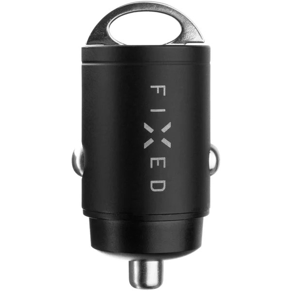 FIXED Mini autonabíječka s 2x USB-C, PD, 30W, černá - Nabíječky - Obrázek 1LVW600301