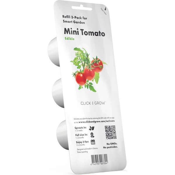Click and Grow mini rajčata kapsle se semínky a substrátem 3ks - Sazenice - Obrázek 1LYR000401