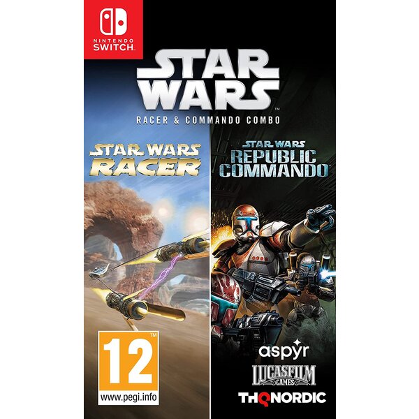 Star Wars Racer and Commando Combo (SWITCH)