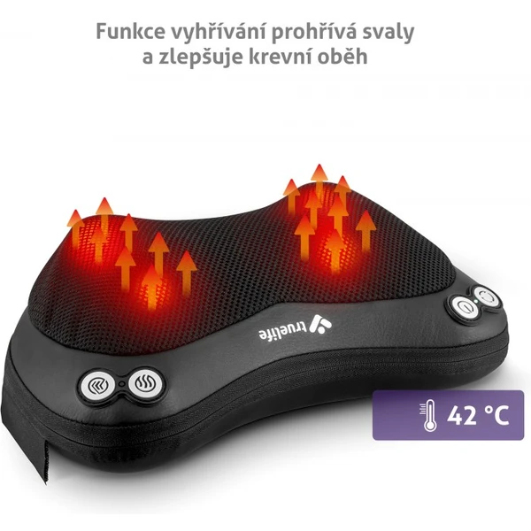 TrueLife RelaxBack B3 Charge masážní polštář - Masážní přístroje - Obrázek 1M42000N01