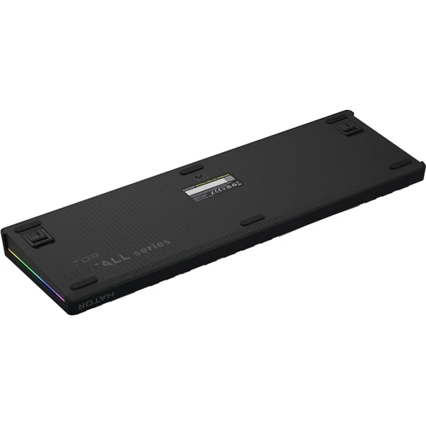 HATOR Skyfall 100 PRO wireless herní klávesnice černá - Klávesnice - Obrázek 1M7K000K01