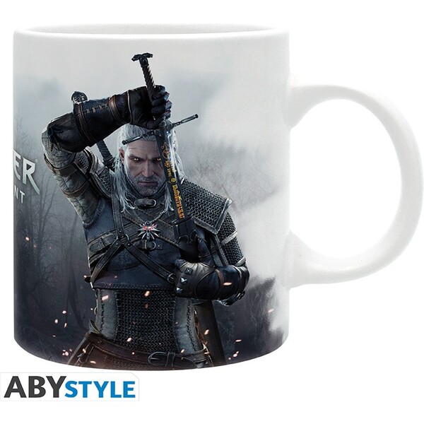 Hrnek Zaklínač - Geralt 320 ml