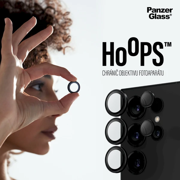 PanzerGlass HoOps ochranné kroužky Samsung Galaxy S24 Ultra - Ochranné folie a skla - Obrázek 1N51000P01