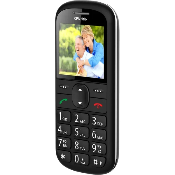 CPA Halo 21 Senior černý s nabíjecím stojánkem - Mobilní telefony - Obrázek 1OD6000K01