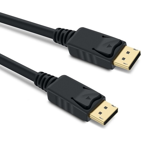 PremiumCord DisplayPort 1.4 přípojný kabel M/M, zlacené konektory, 2m