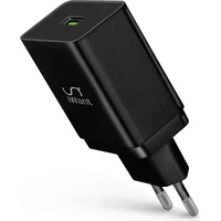 iWant 18W USB-A síťová nabíječka černá - Nabíječky