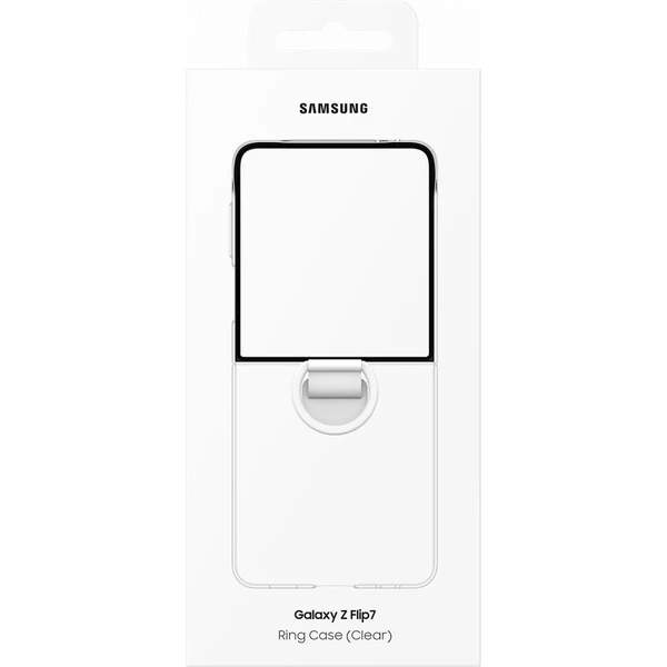 Samsung Ring Case ochranný kryt Galaxy Z Flip7 čirý - Pouzdra - Obrázek 1PGE000K01