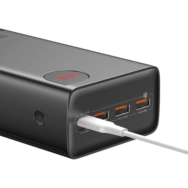 Baseus Power banka Adaman 40000 mAh 22,5W 3x USB-A/micro USB/USB-C černá - Powerbanky - Obrázek 1PS5000N01