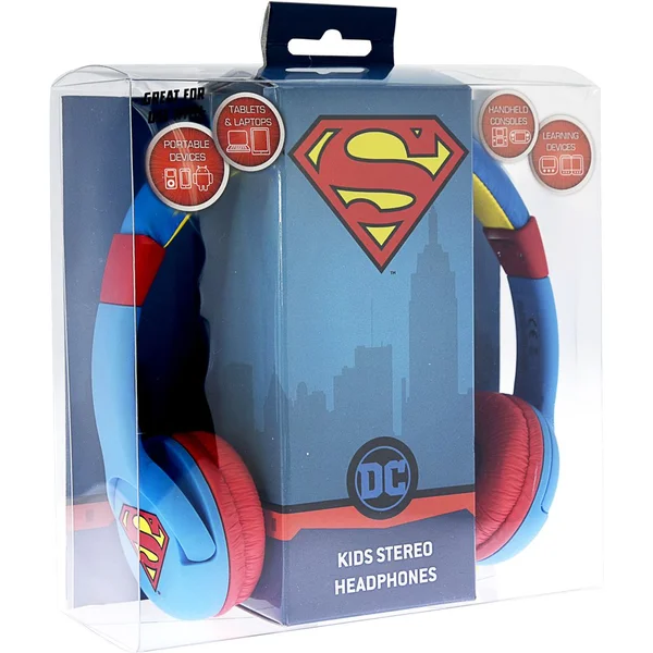OTL dětská náhlavní sluchátka s motivem Superman - Sluchátka - Obrázek 1QHB300401