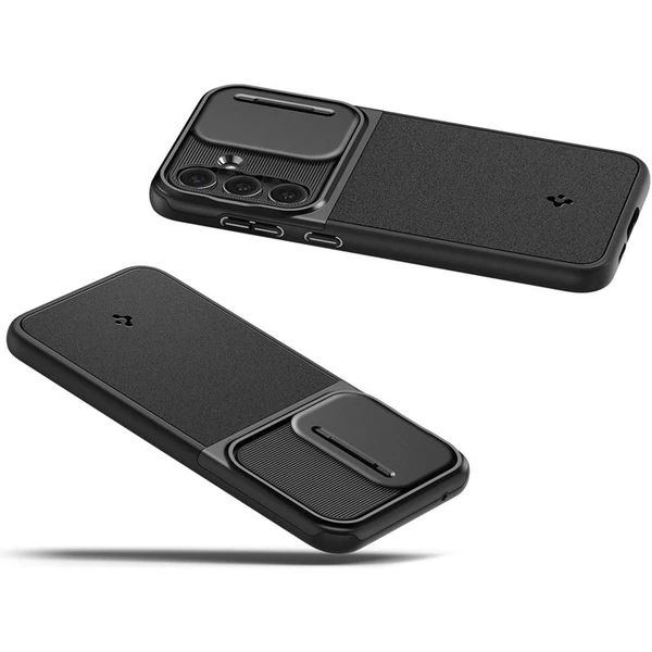 Spigen Optik Armor kryt Samsung Galaxy S23 FE černý - Pouzdra - Obrázek 1QV3000N01