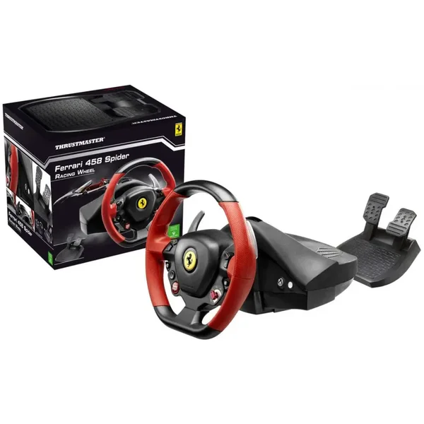 Thrustmaster Sada volantu a pedálů Ferrari 458 SPIDER Racing Wheel, Xbox - Volanty - Obrázek 1RS7300401