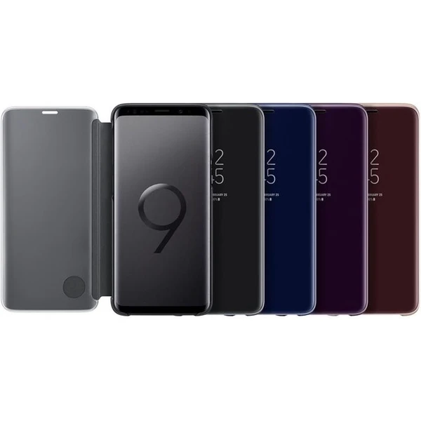 Samsung flipové pouzdro Clear View se stojánkem Samsung Galaxy S9 černé - Pouzdra - Obrázek 1RVO000101