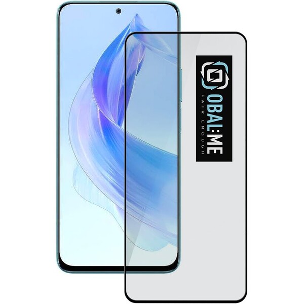 OBAL:ME 5D Tvrzené Sklo pro Honor 90 Lite černé