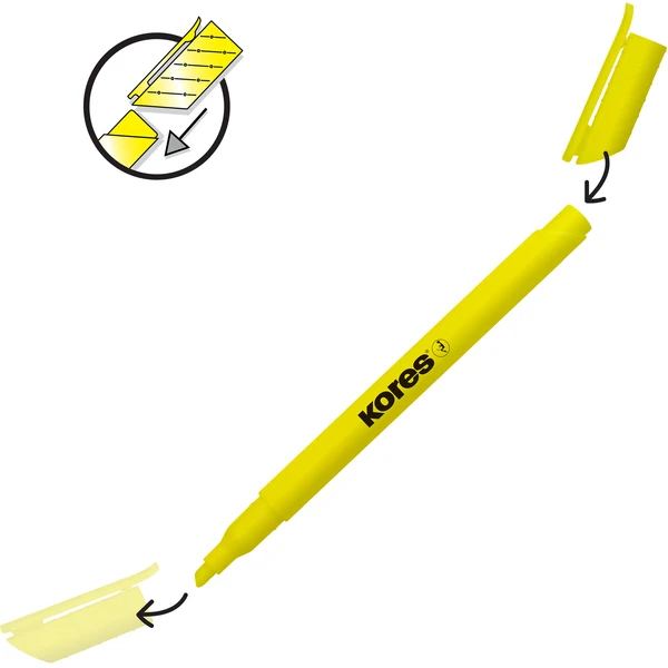 Kores HIGH LINER popisovače 4 barvy - Popisovače - Obrázek 1S7H000K01