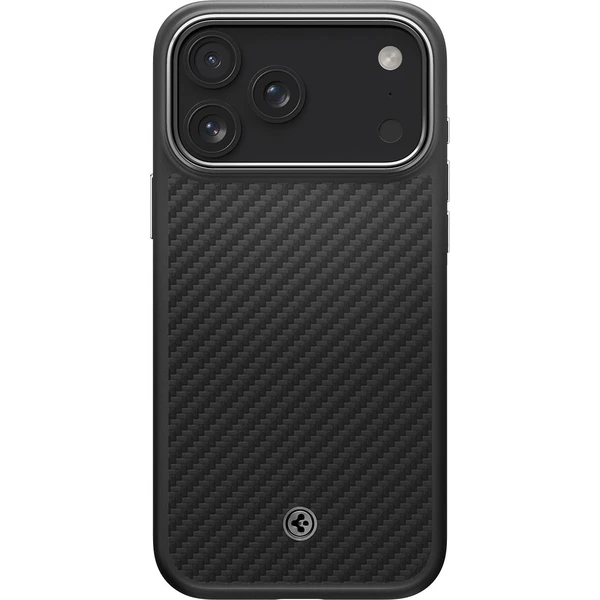Spigen Enzo Aramid T kryt iPhone 17 Pro Max black/silver - Pouzdra - Obrázek 1SJH000K01