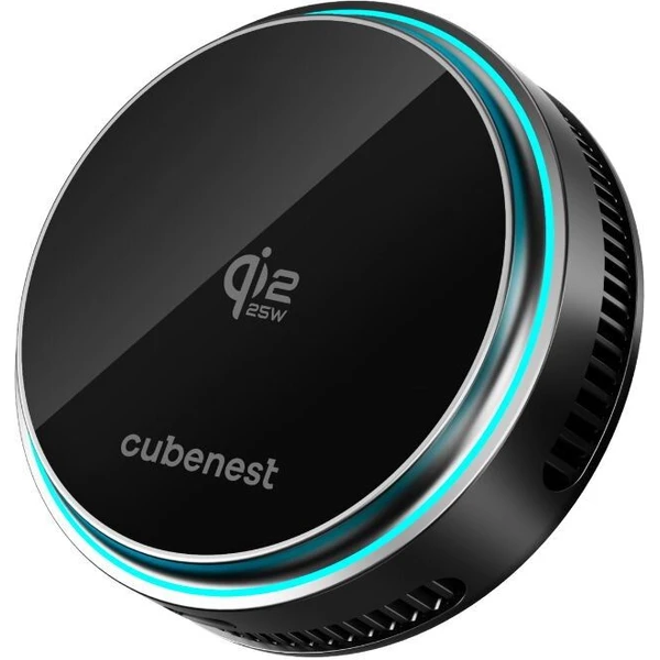 CubeNest SQ1C2 Qi2.2 (MagSafe) držák do auta s nabíjením a chlazením - Držáky - Obrázek 1TBK000K01