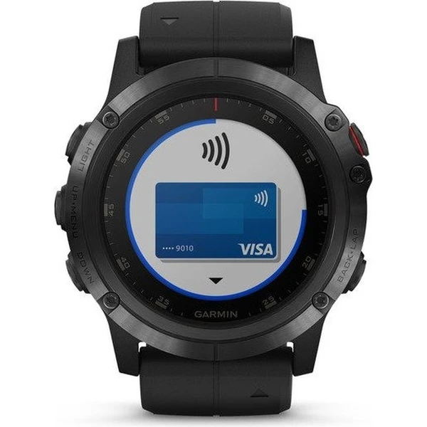 Garmin Fenix 5X Plus Sapphire Black, Black Band - Chytré hodinky - Obrázek 1TRS000101