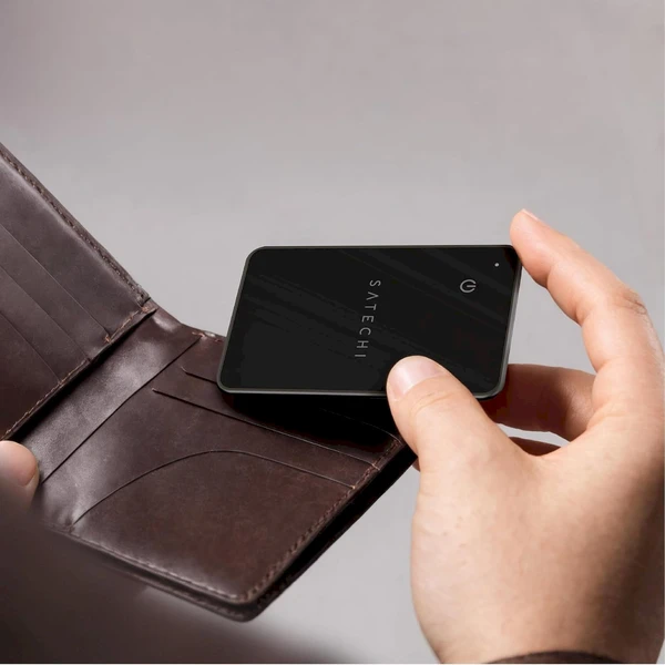 Satechi FindAll Card lokátor s Apple FindMy černý - Lokátory - Obrázek 1TUI000K01