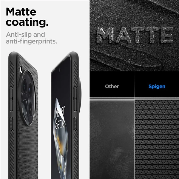 Spigen Liquid Air kryt OnePlus 12 matně černý - Pouzdra - Obrázek 1TX2000L01