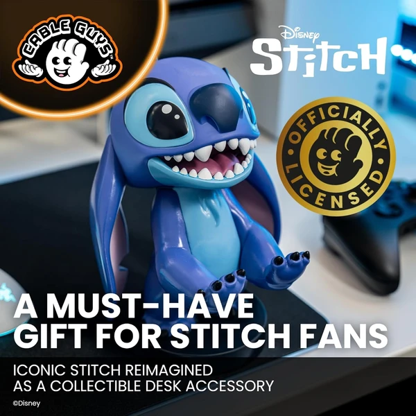 EXG Cable Guys Lilo & Stitch - Smiling Stitch - Figurky - Obrázek 1U2M000K01