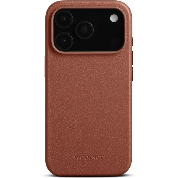 Woolnut MagSafe kožený kryt iPhone 17 Pro hnědý - Pouzdra - Obrázek 1ULH000K01