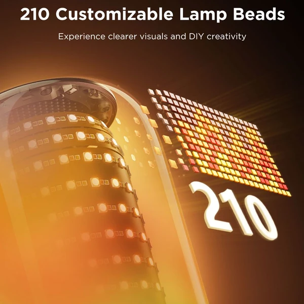 Govee Table Lamp 2 RGBW Akumulátorová lampa s reproduktorem - zvuk od JBL - Chytré lampičky - Obrázek 1V3L000K01