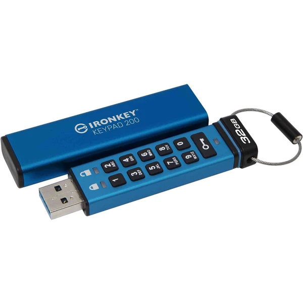 Kingston IronKey Keypad 200 32GB USB flash disk - Flashdisky - Obrázek 1VGK300401