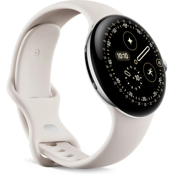 Google Pixel Watch 4 45mm Porcelain - Chytré hodinky - Obrázek 1VHG000K01
