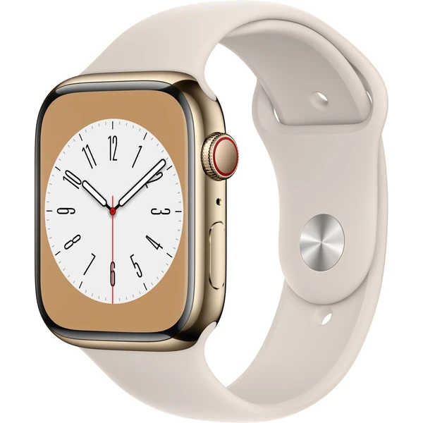 Apple Watch Series 8 Cellular 45mm ocel (Další) - Chytré hodinky - Obrázek 1VT9700301