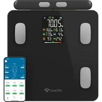 TrueLife FitScale W8 chytrá váha černá - Chytré váhy