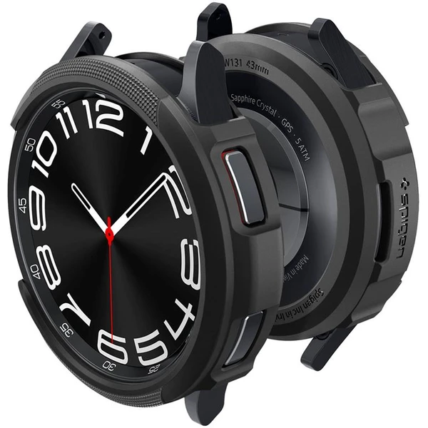 Spigen Liquid Air pouzdro Samsung Galaxy Watch6 Classic 43mm matně černé - Pouzdra - Obrázek 1VV3000N01