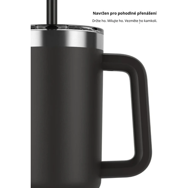 HidrateSpark PRO 2 Tumbler chytrý hrnek, 887 ml černý - Chytré láhve - Obrázek 1W2H000K01