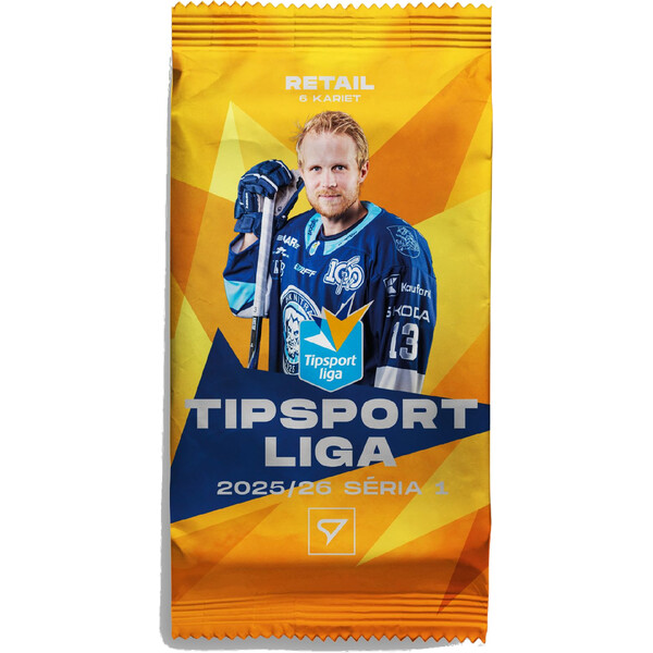 Hokejové karty SportZoo slovenská Tipsport liga 2025/26 Retail balíček