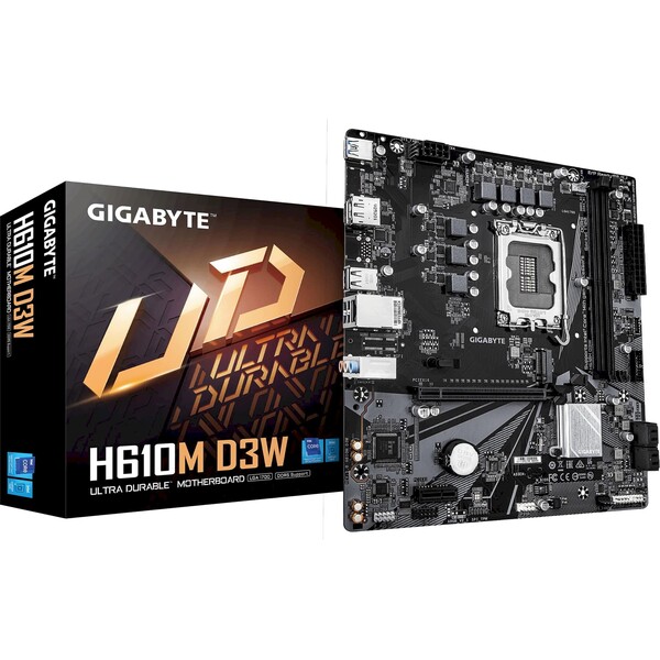 GIGABYTE H610M D3W - Základní desky - Obrázek 1Y4L000K01