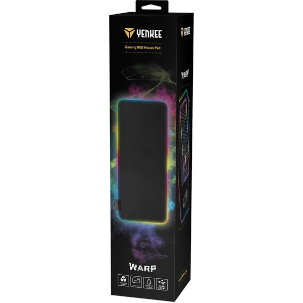 YENKEE YPM 3006 RGB Warp herní požložka - Podložky - Obrázek 1ZASF00101