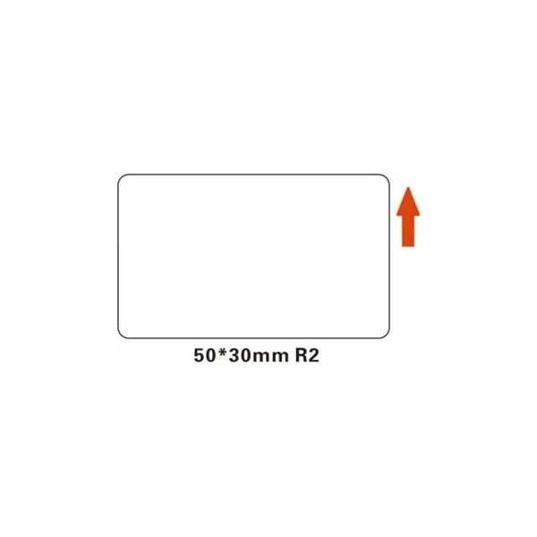 Niimbot štítky R 50x30mm 230ks pro B21, B3S, B1 bílé