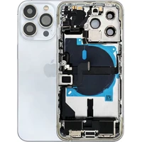 Náhradní housing pro iPhone 13 Pro stříbrný - Náhradní housingy